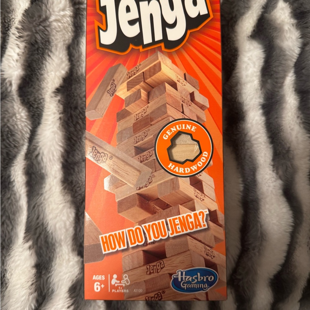 Orange and Brown Building Blocks Set